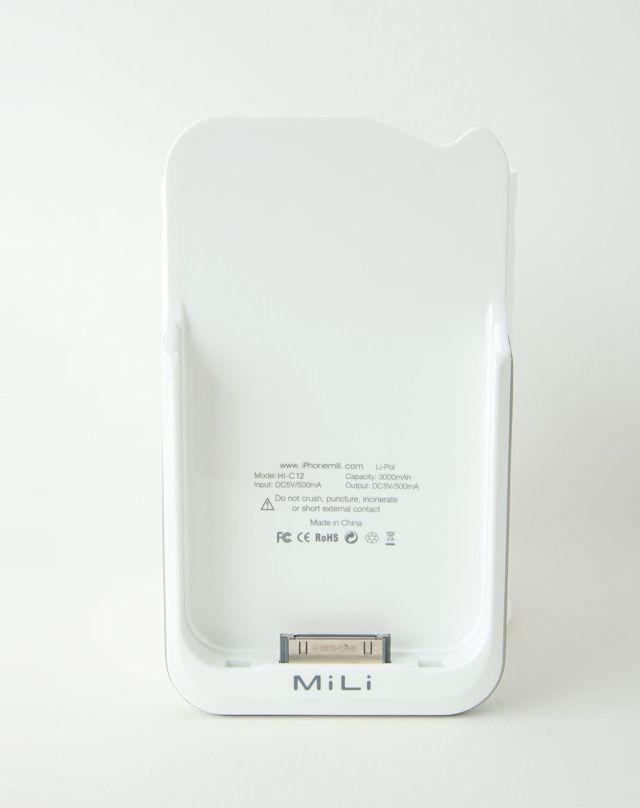 Mili Power Pack4苹果四代手机半包背夹电池3
