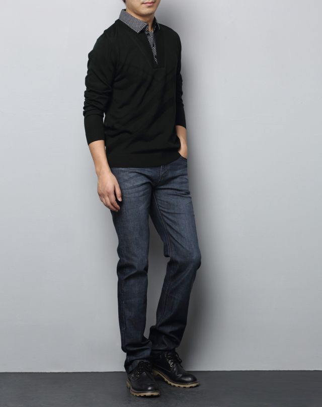 <em>男士</em>墨<em>绿色毛衣</em>-唯品会Pad版