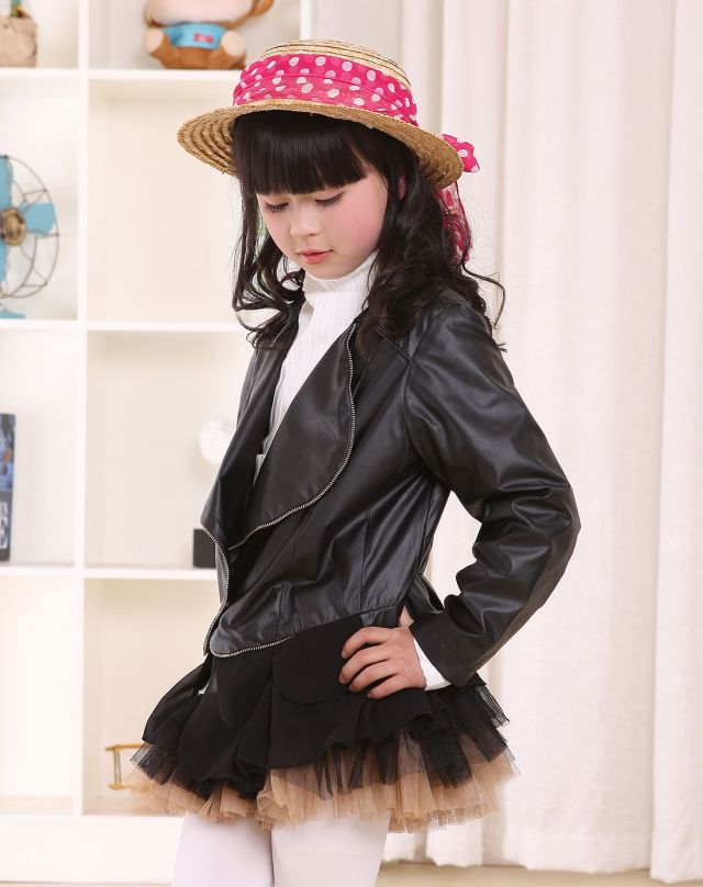 <em>女童</em>黑色<em>夹克衫</em>-唯品会Pad版
