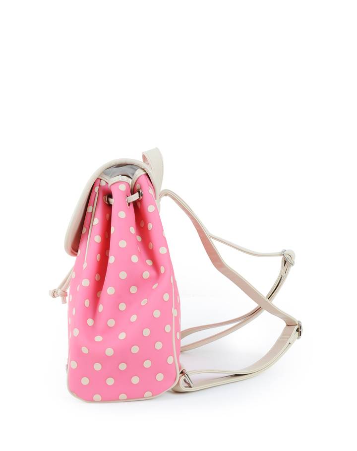 中国娃娃pucca女款水红梦幻爱恋背包